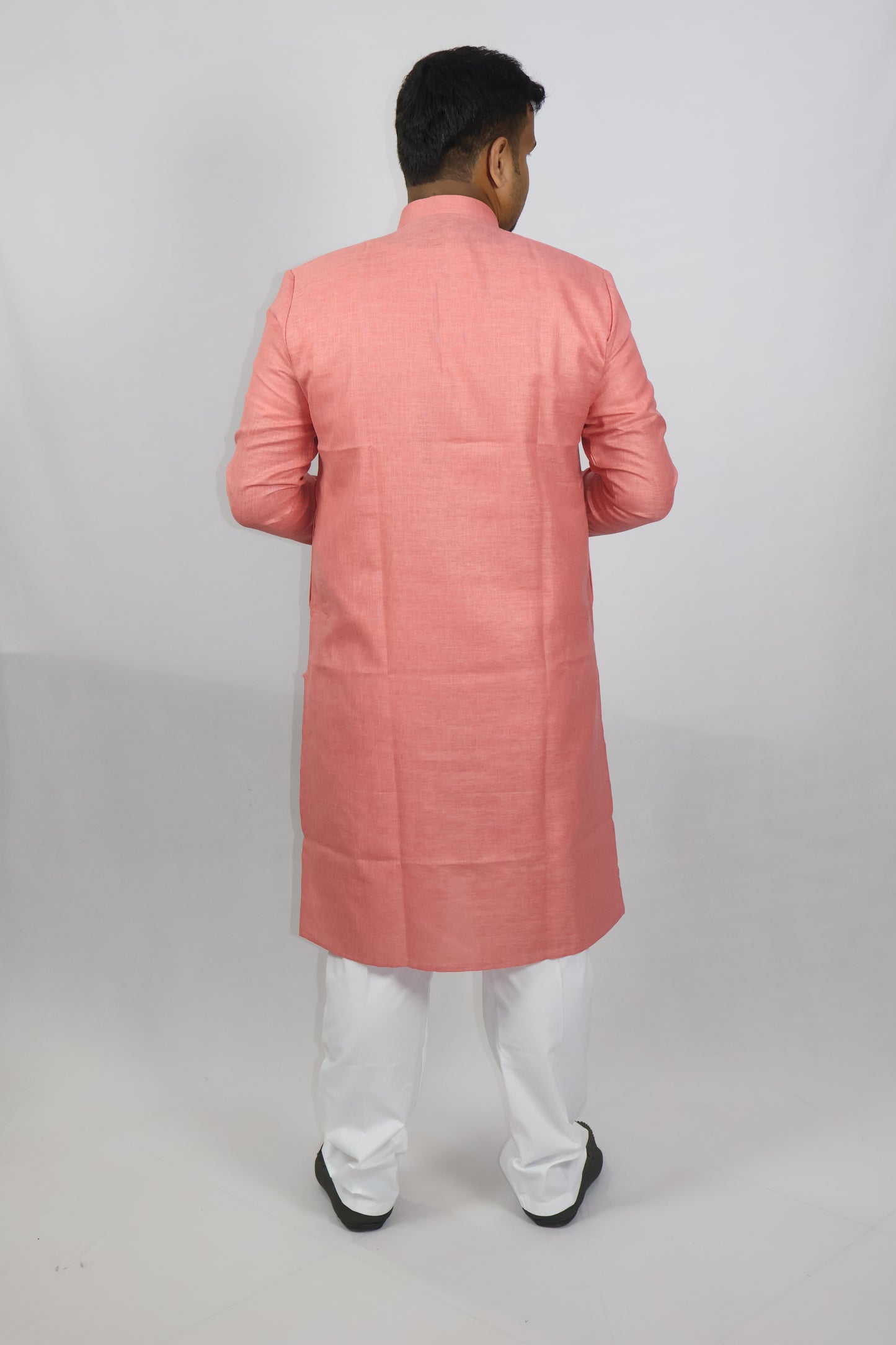 BLOSSOM MEN'S KURTA CARROT