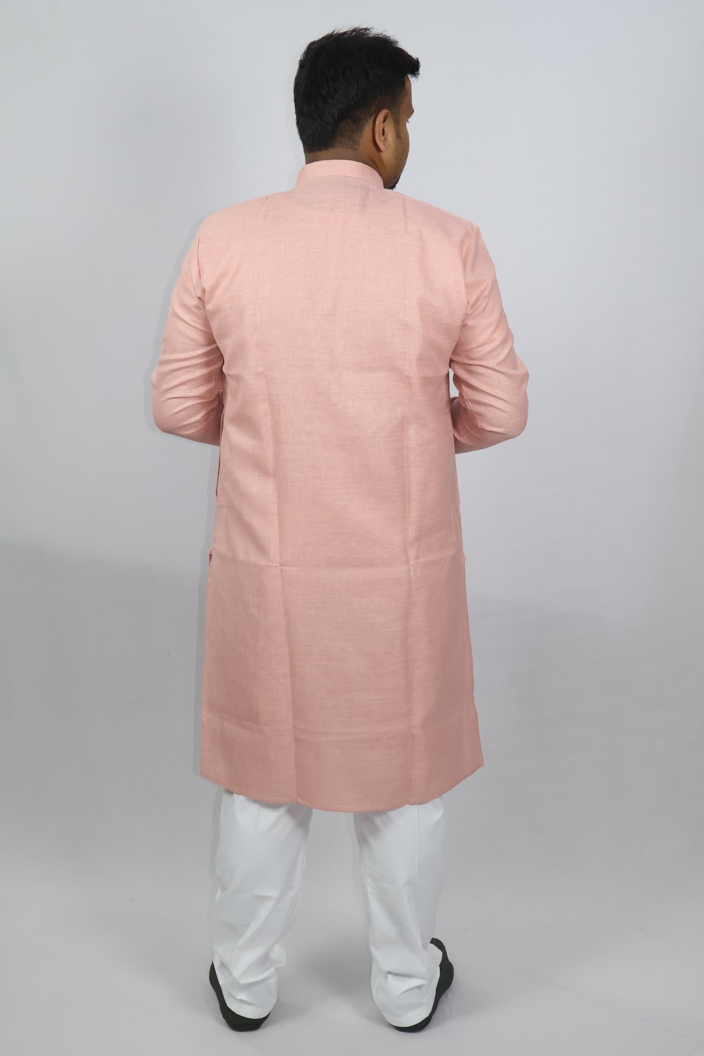 BLOSSOM MEN'S KURTA FADE PEACH