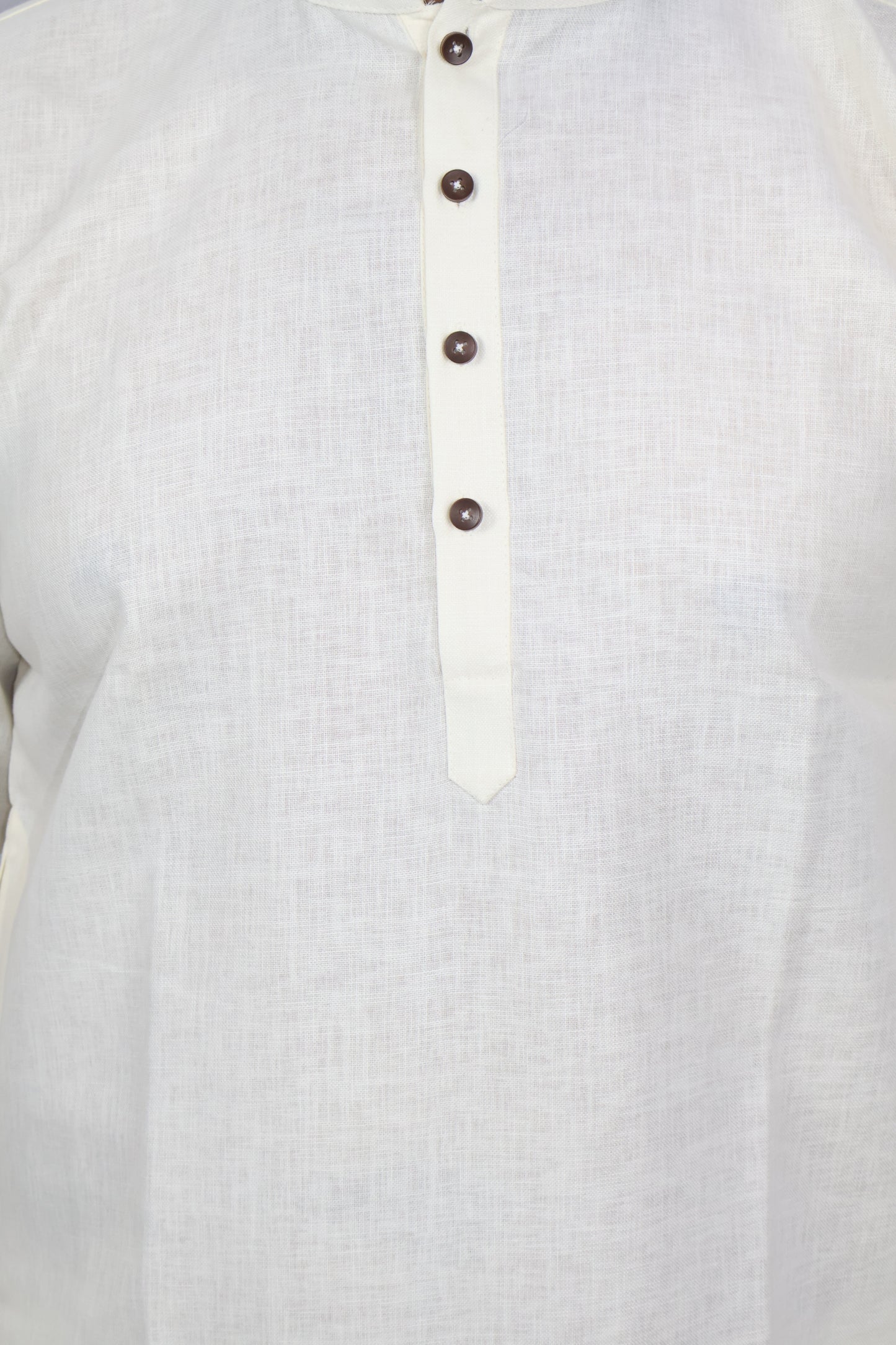 BLOSSOM MEN'S KURTA LIGHT CREAM