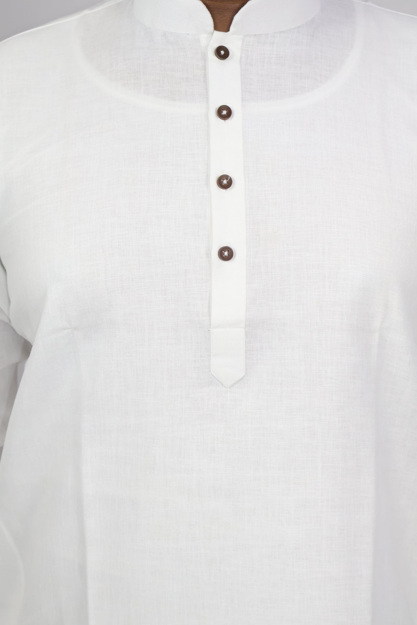BLOSSOM MEN'S KURTA WHITE