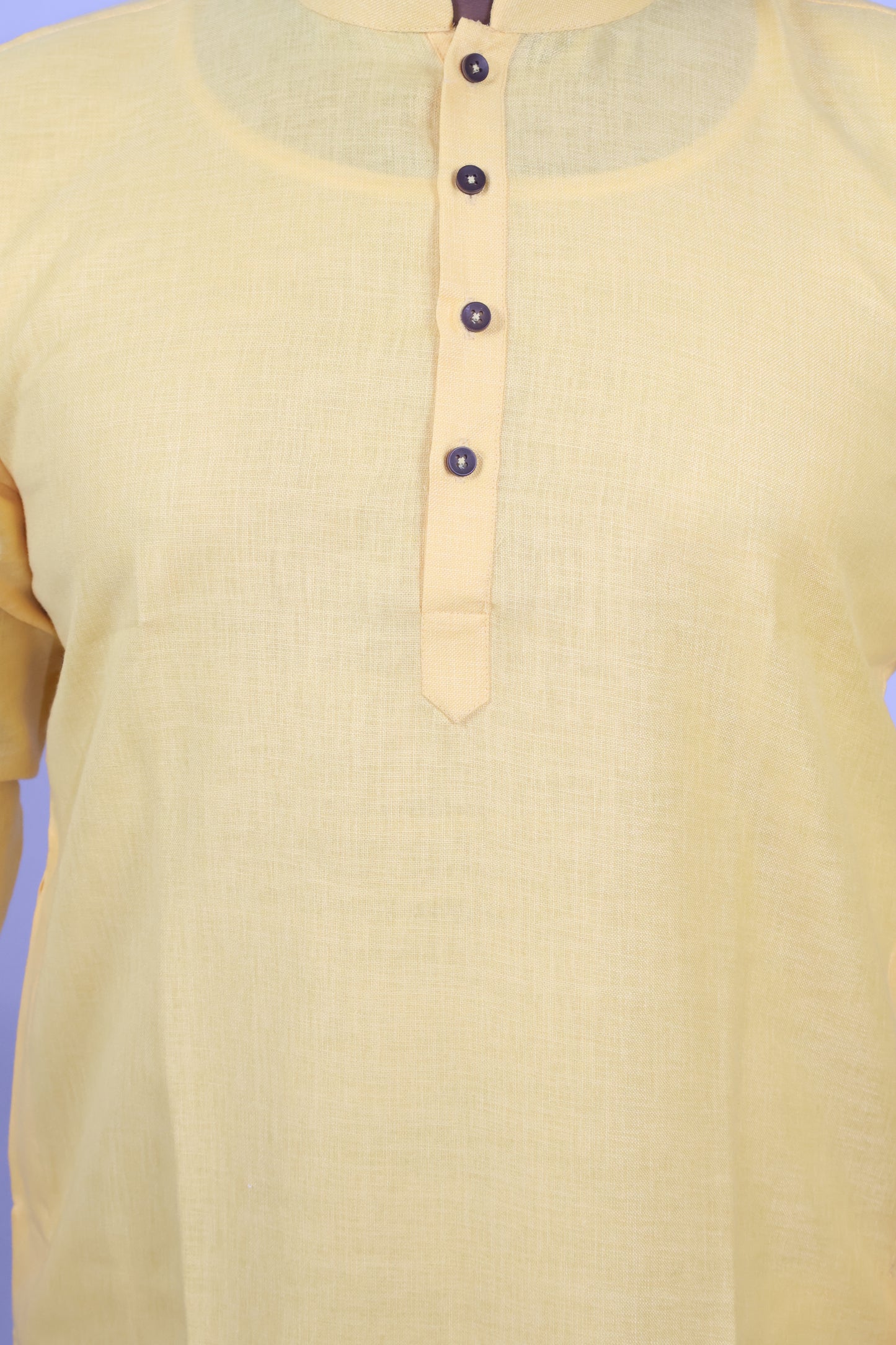 BLOSSOM MEN'S KURTA YELLOW