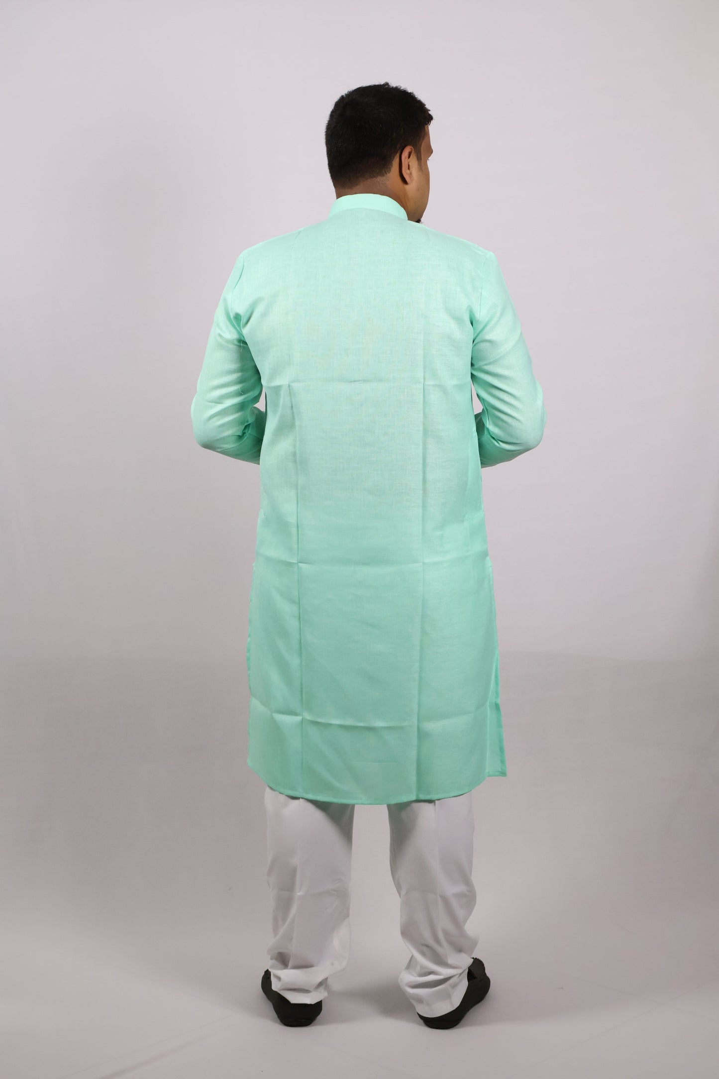 BLOSSOM MEN'S KURTA MINT GREEN
