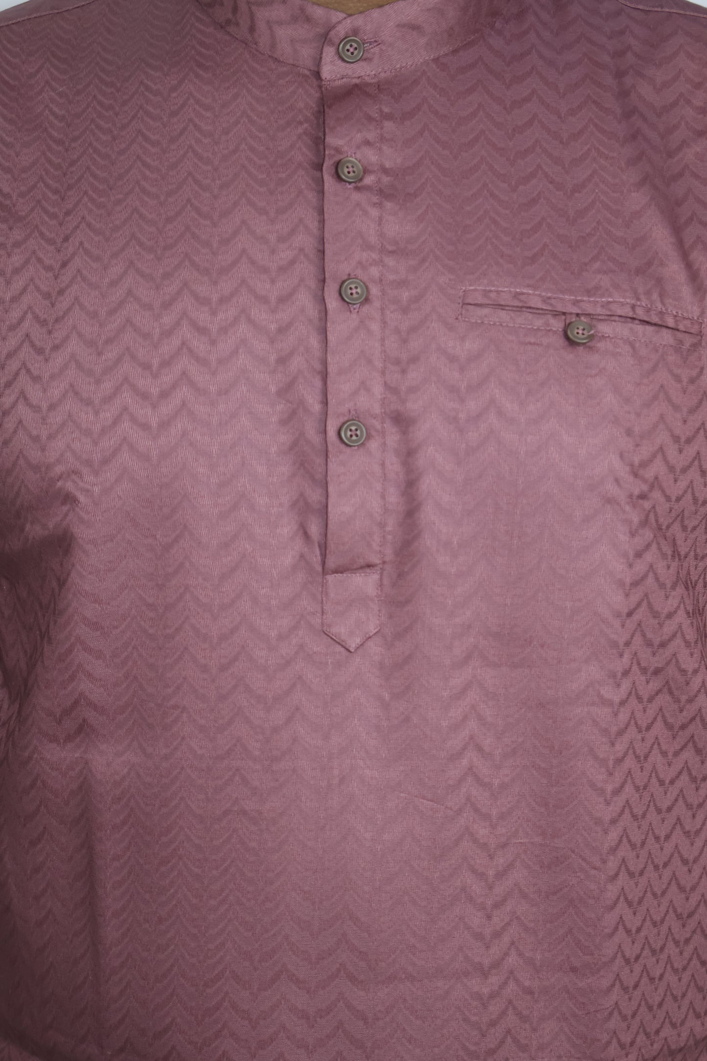 BHW SLUB 1 MEN'S FULL SLEEVE SHORT KURTA ONION