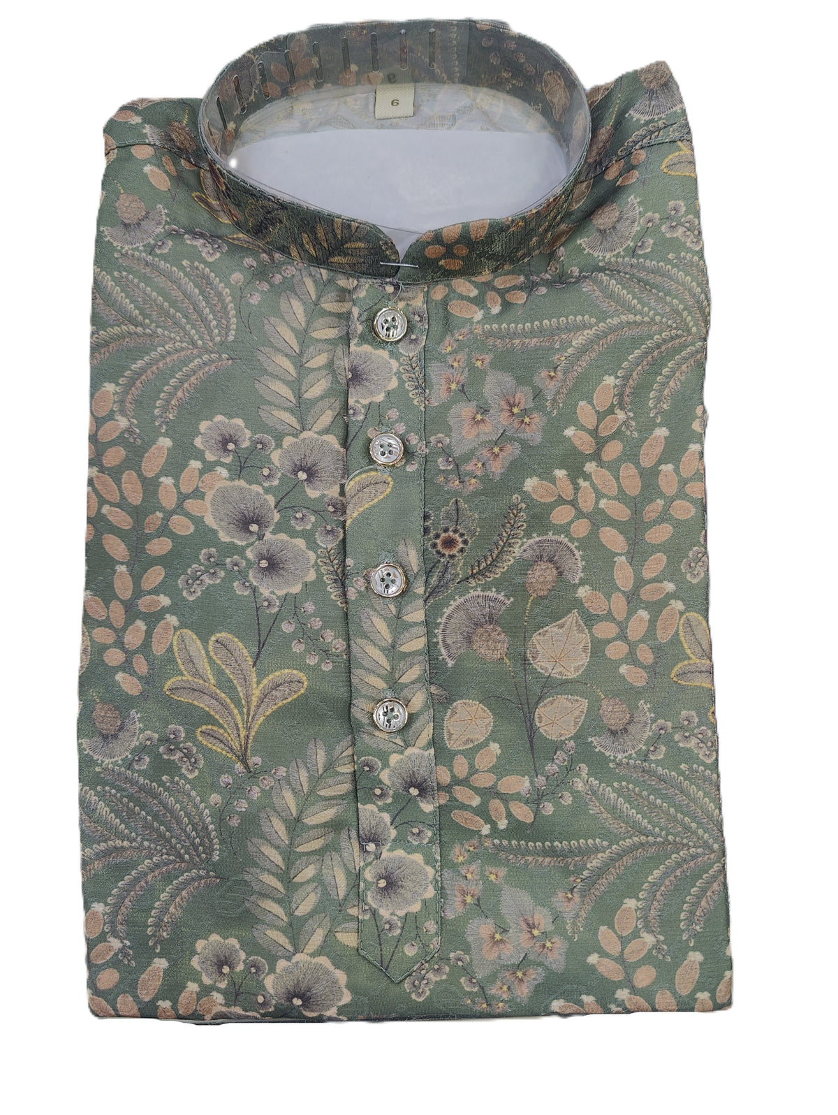Kid's Kurta Digital 11 Green