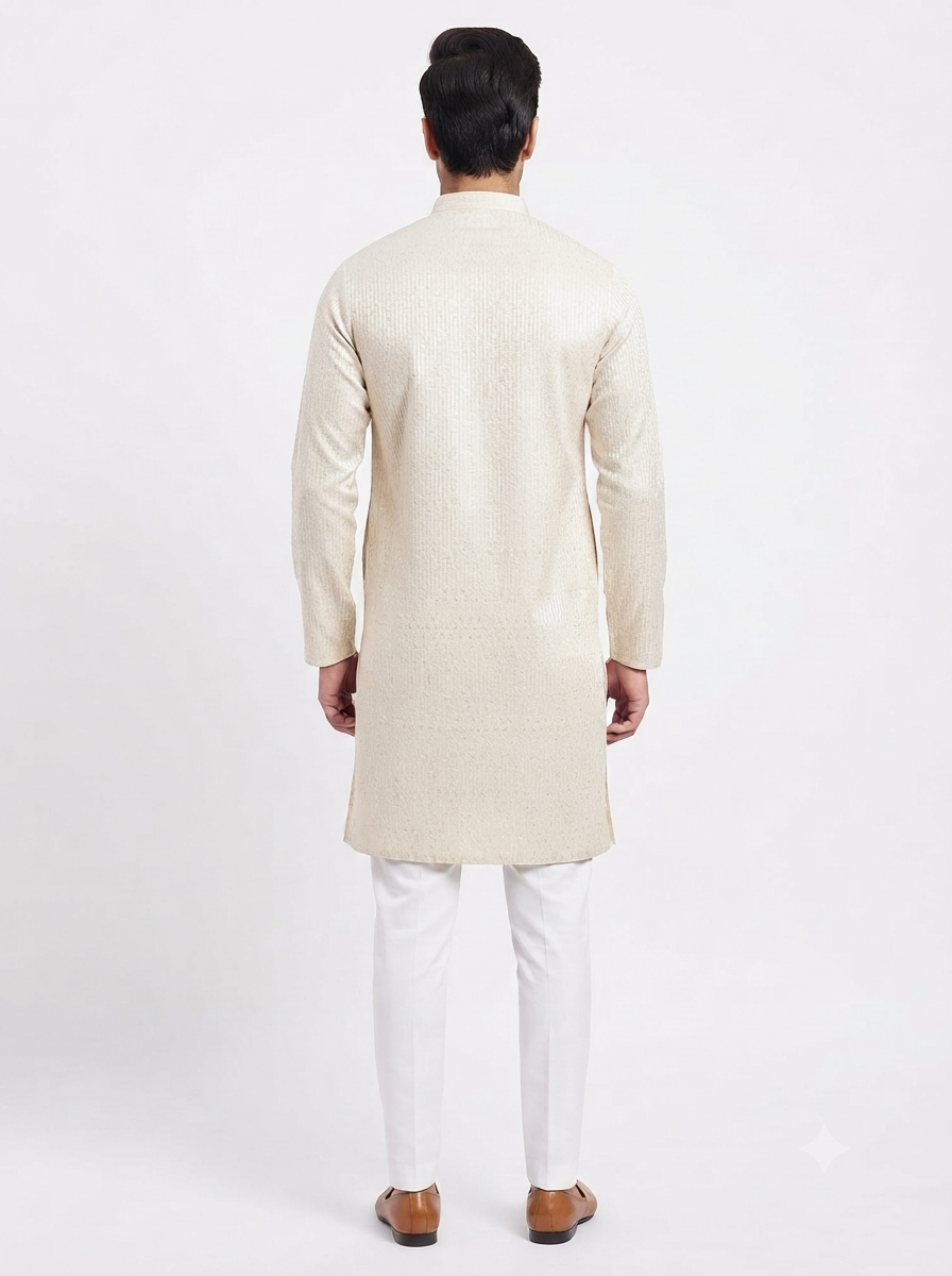Men's Kurta 1144 Cream