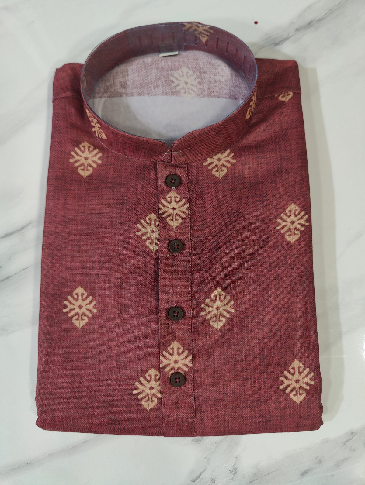 Men's Kurta BH - 03 - Carrot