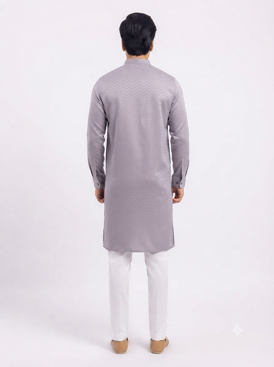 Men's Kurta Com 117 Lavender