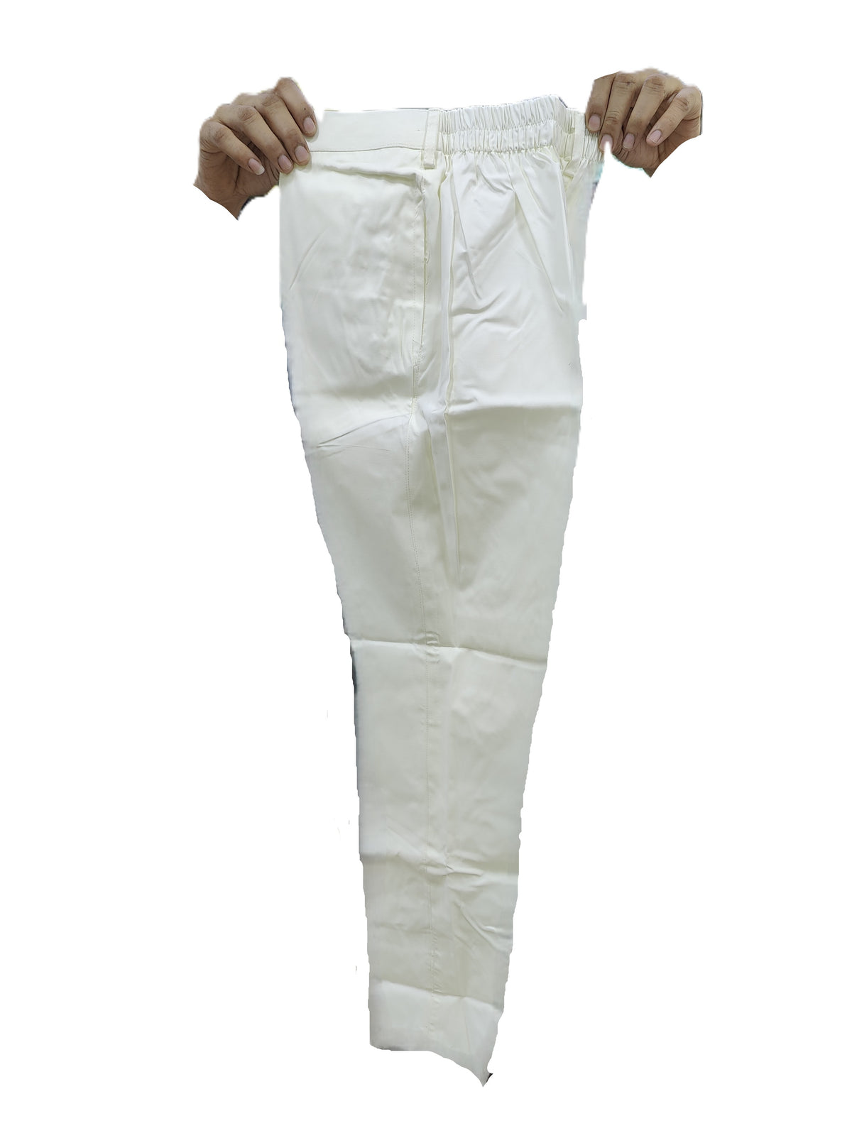 Men's Cotton Cream Polo Pant