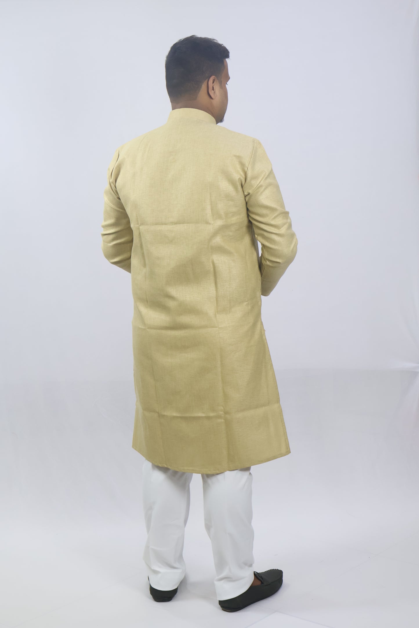 BLOSSOM MEN'S KURTA BEIGE