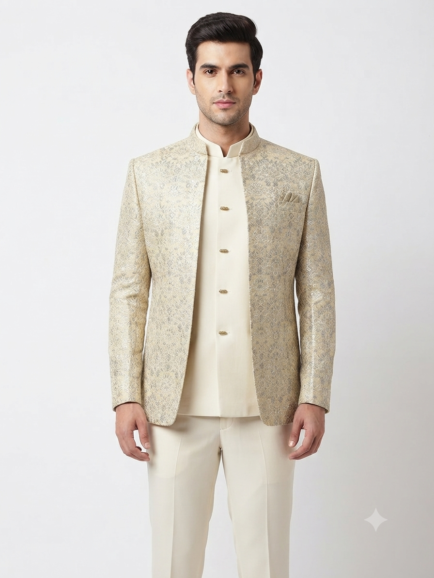 Open Jacket Jodhpuri 6