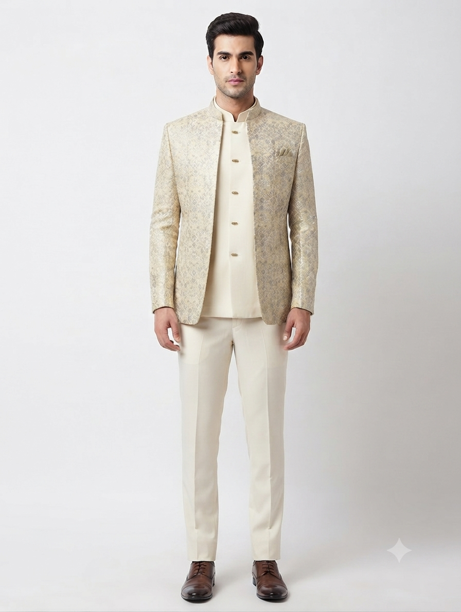 Open Jacket Jodhpuri 6