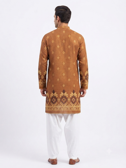 Men's Kurta BH - 03 - Rust