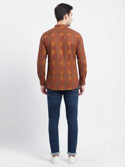 SHORT KURTA BHW DIGITAL 2 RED