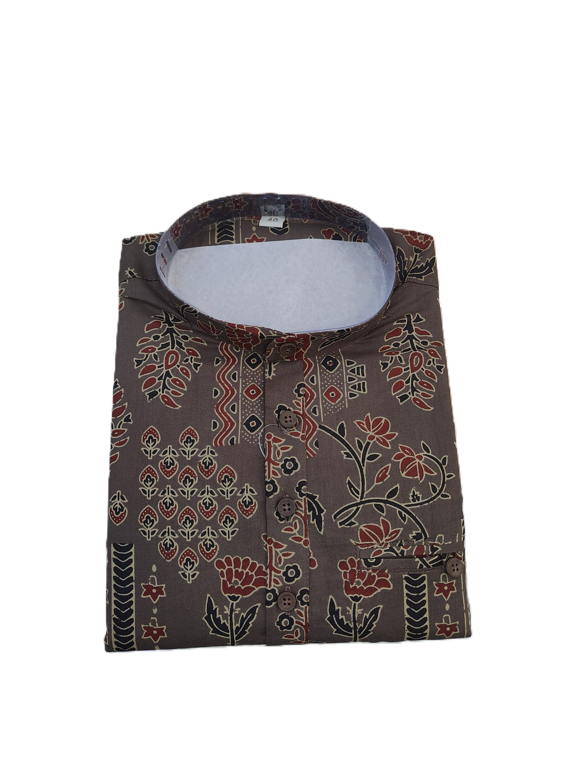 SHORT KURTA BHW DIGITAL 4 MEHENDI GREEN