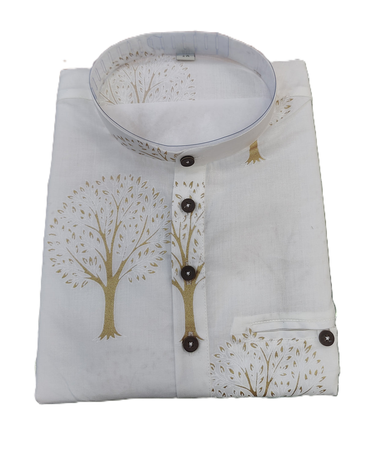 SHORT KURTA BHW DIGITAL 6 WHITE