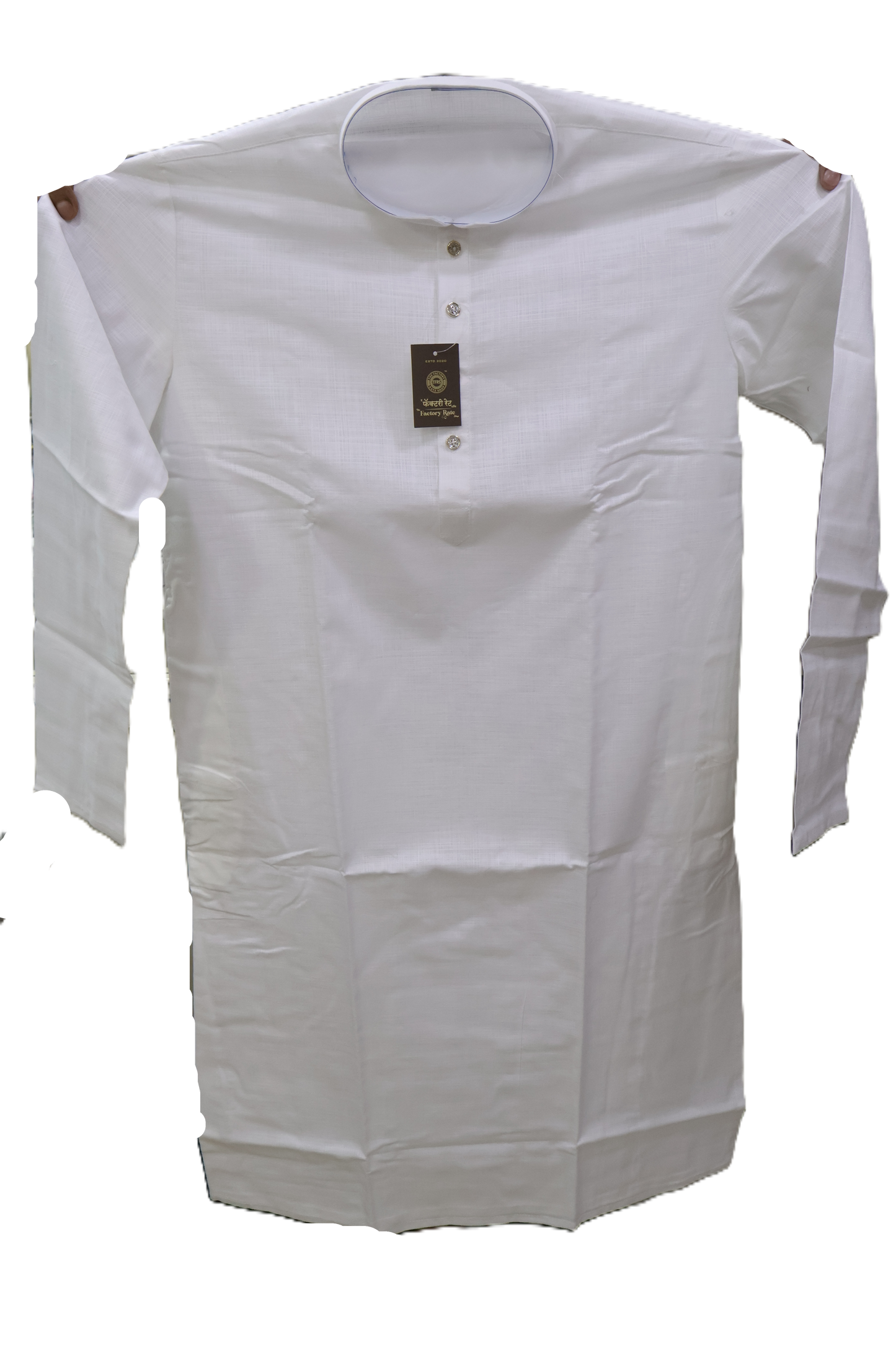 Men's White Kurta BERRY (2222)