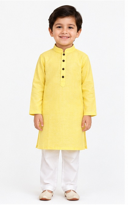 Blossom Kids Kurta Yellow (Mild)