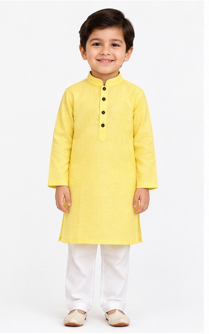 Blossom Kids Kurta Yellow (Mild)