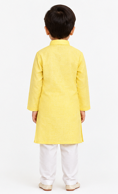 Blossom Kids Kurta Yellow (Mild)