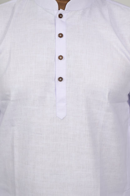 BLOSSOM MEN'S KURTA LAVENDER