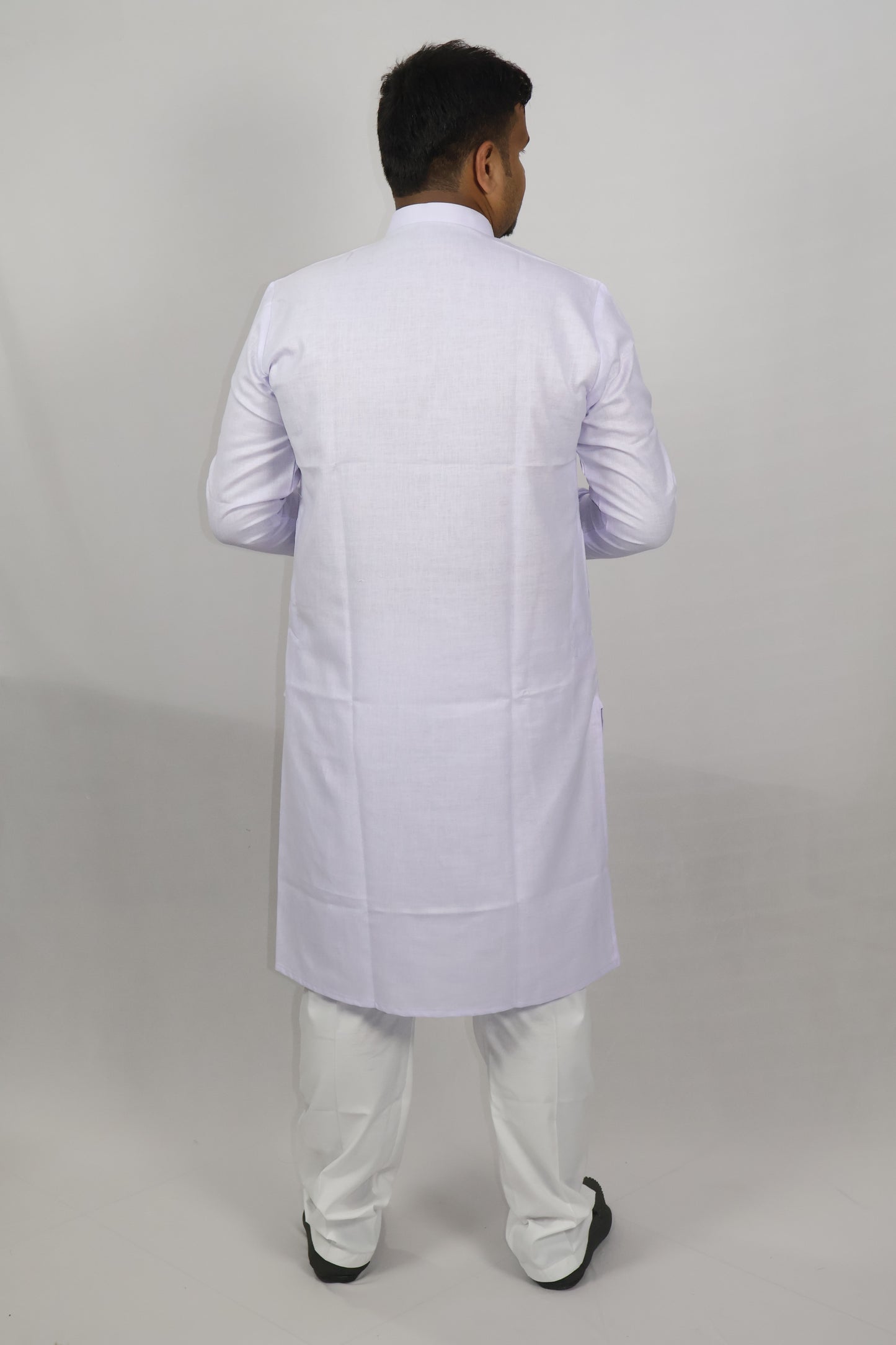 BLOSSOM MEN'S KURTA LAVENDER