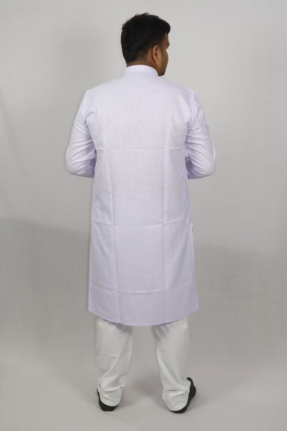 BLOSSOM MEN'S KURTA LAVENDER