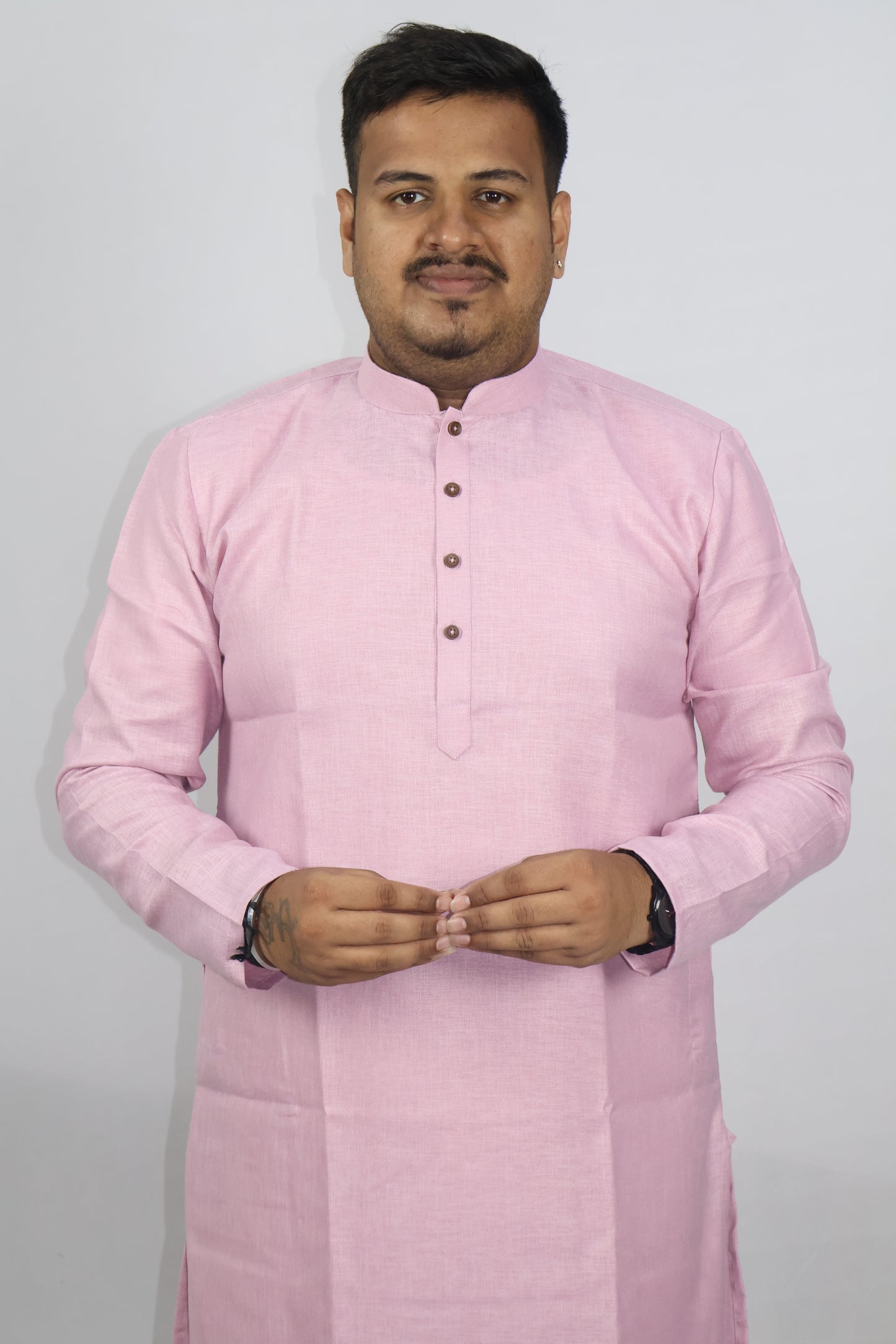 BLOSSOM MEN'S KURTA LIGHT PURPLE