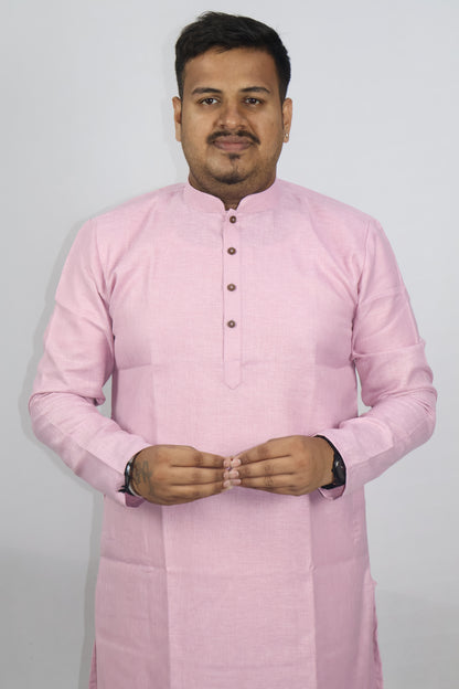 BLOSSOM MEN'S KURTA LIGHT PURPLE