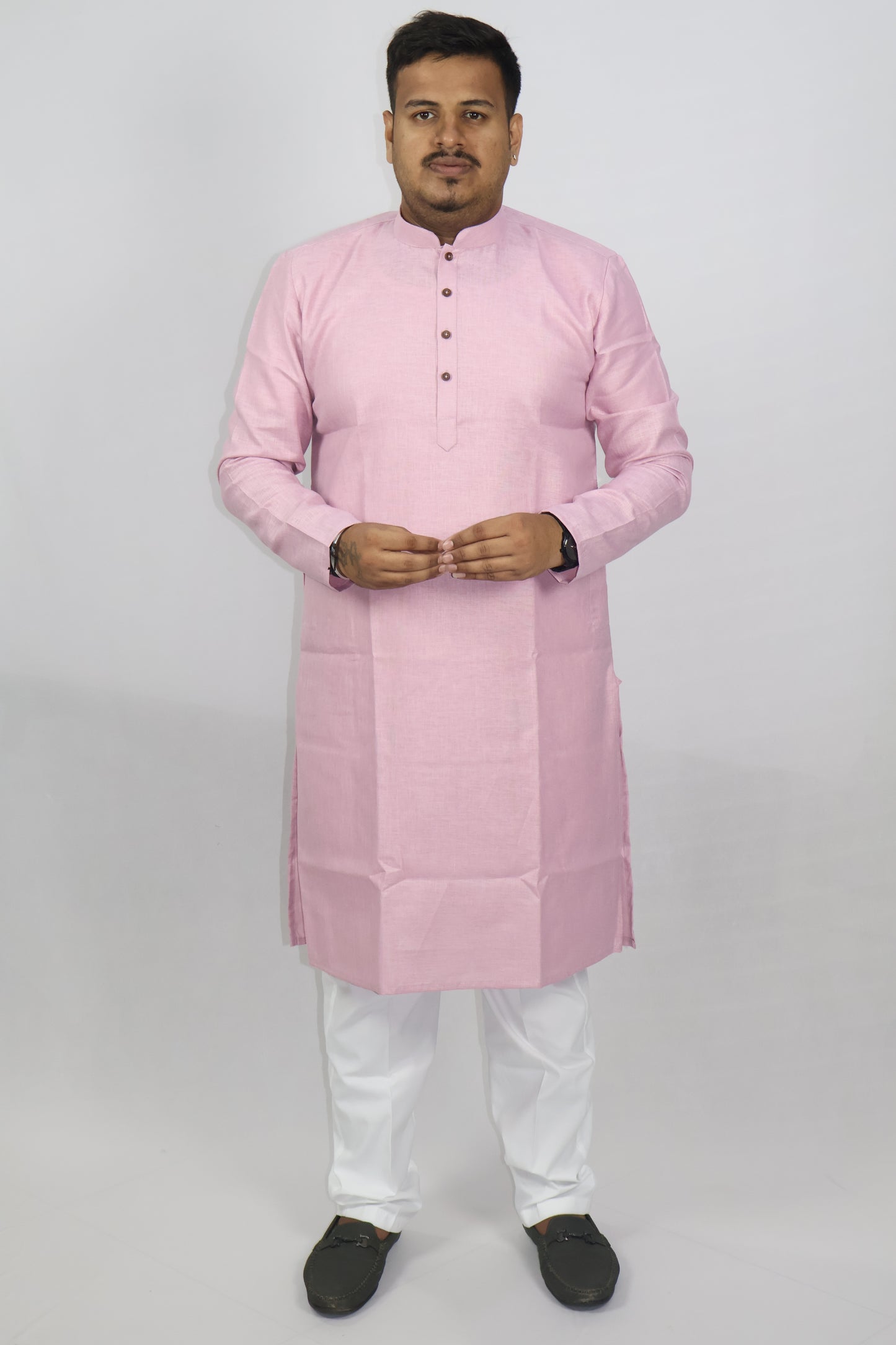BLOSSOM MEN'S KURTA LIGHT PURPLE
