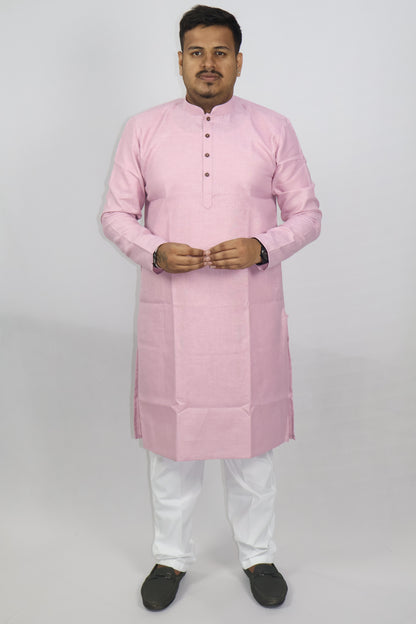 BLOSSOM MEN'S KURTA LIGHT PURPLE