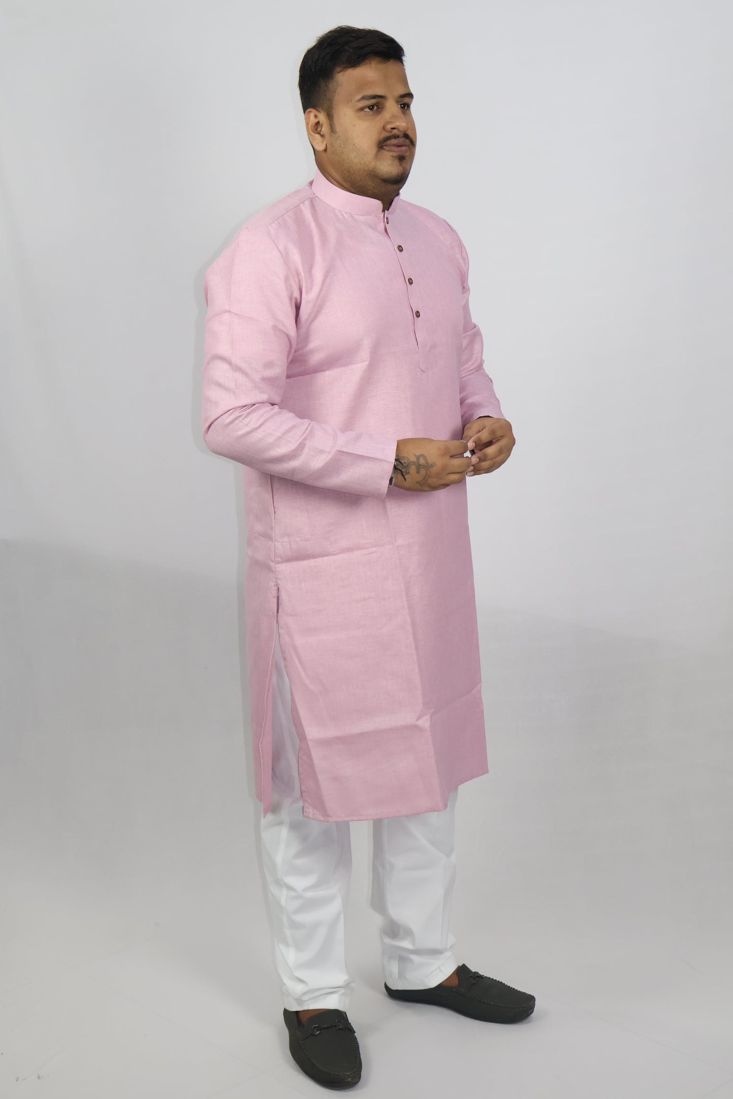 BLOSSOM MEN'S KURTA LIGHT PURPLE