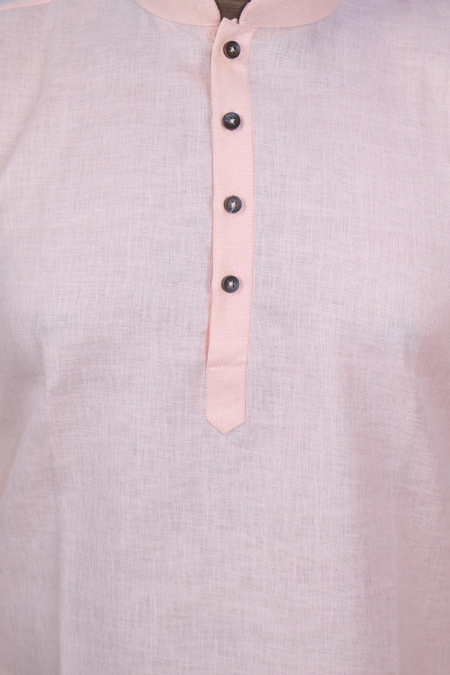 BLOSSOM MEN'S KURTA PEACH