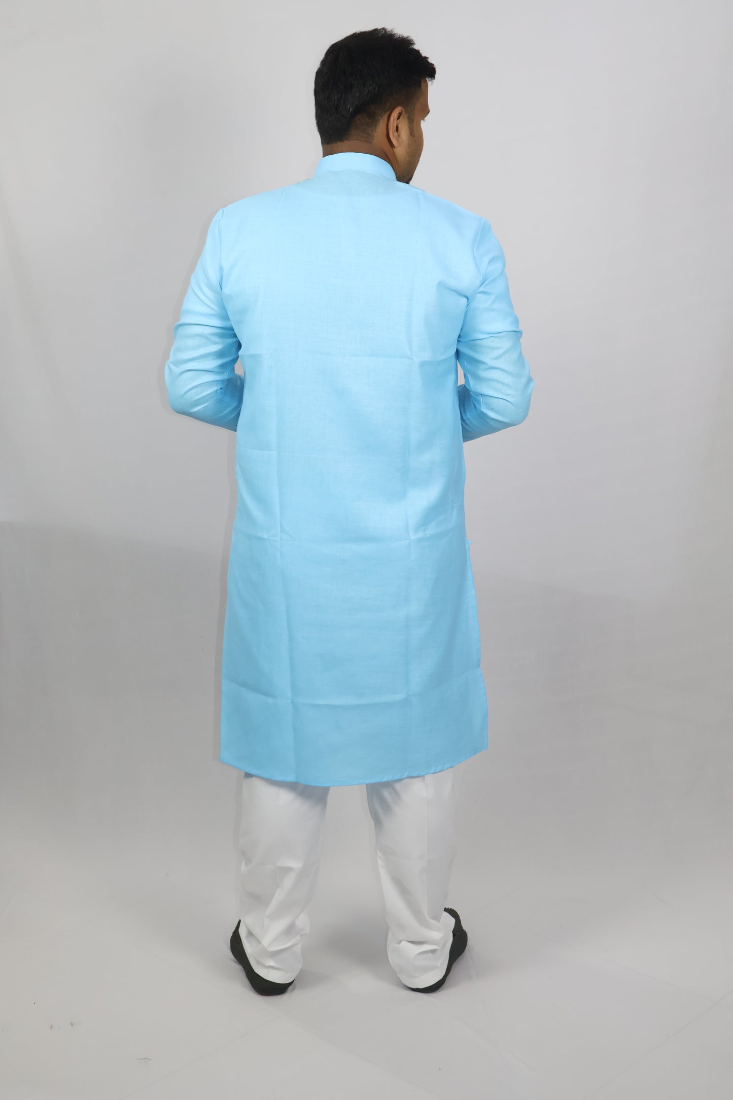 BLOSSOM MEN'S KURTA SKY BLUE