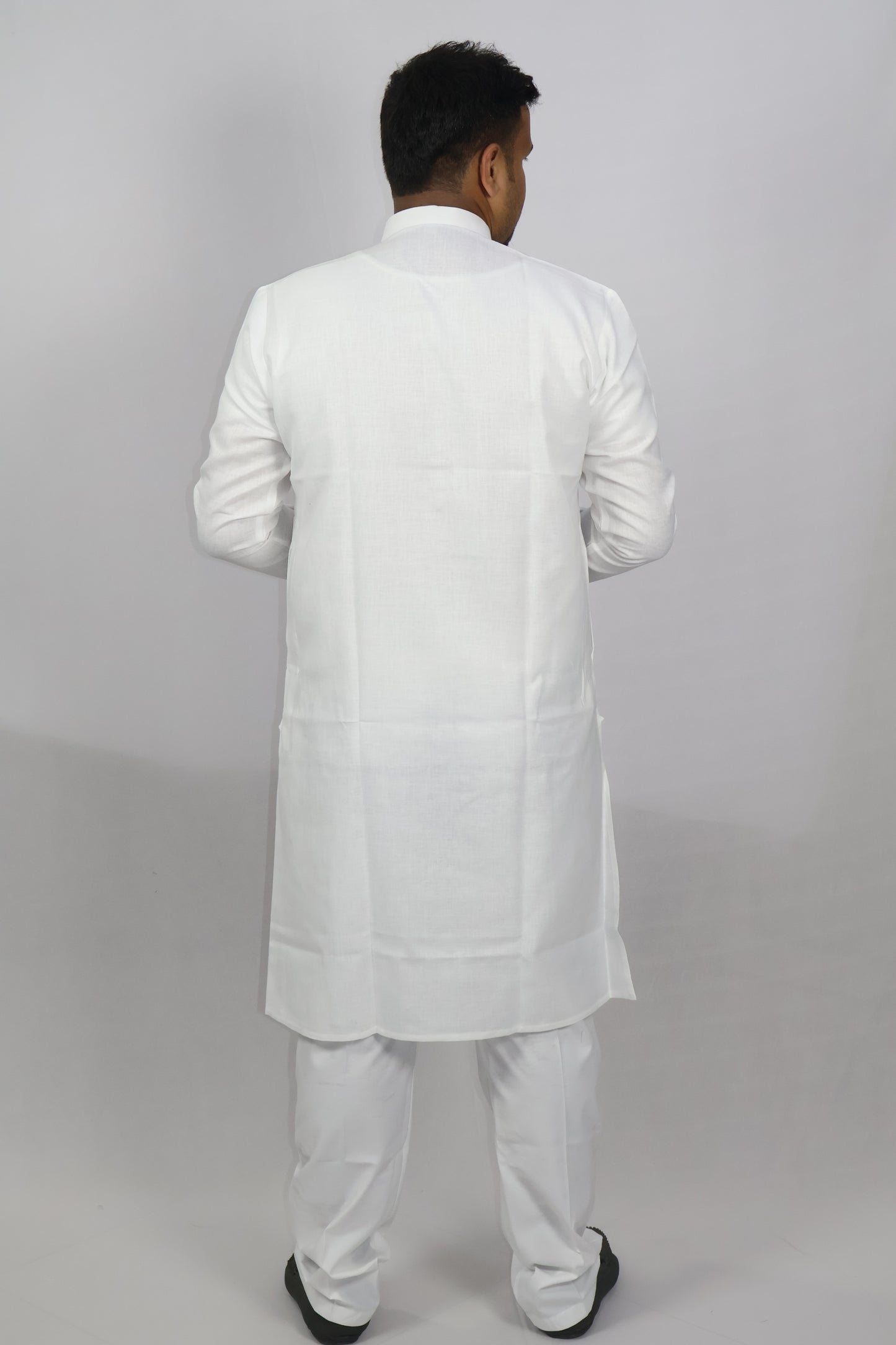 BLOSSOM MEN'S KURTA WHITE