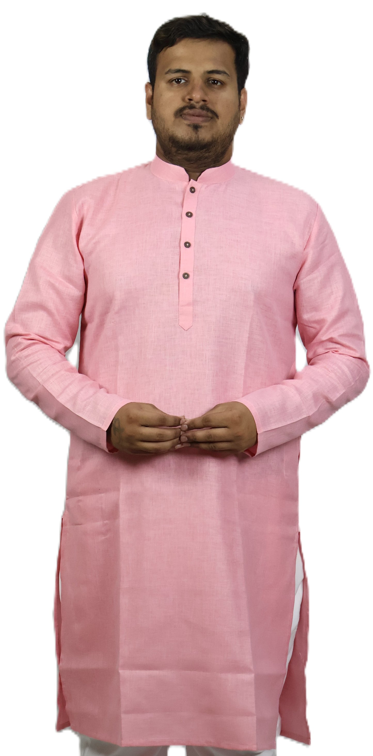 BLOSSOM MEN'S KURTA PINK