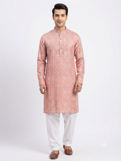 Men's Kurta Cent - 10 - Carrot