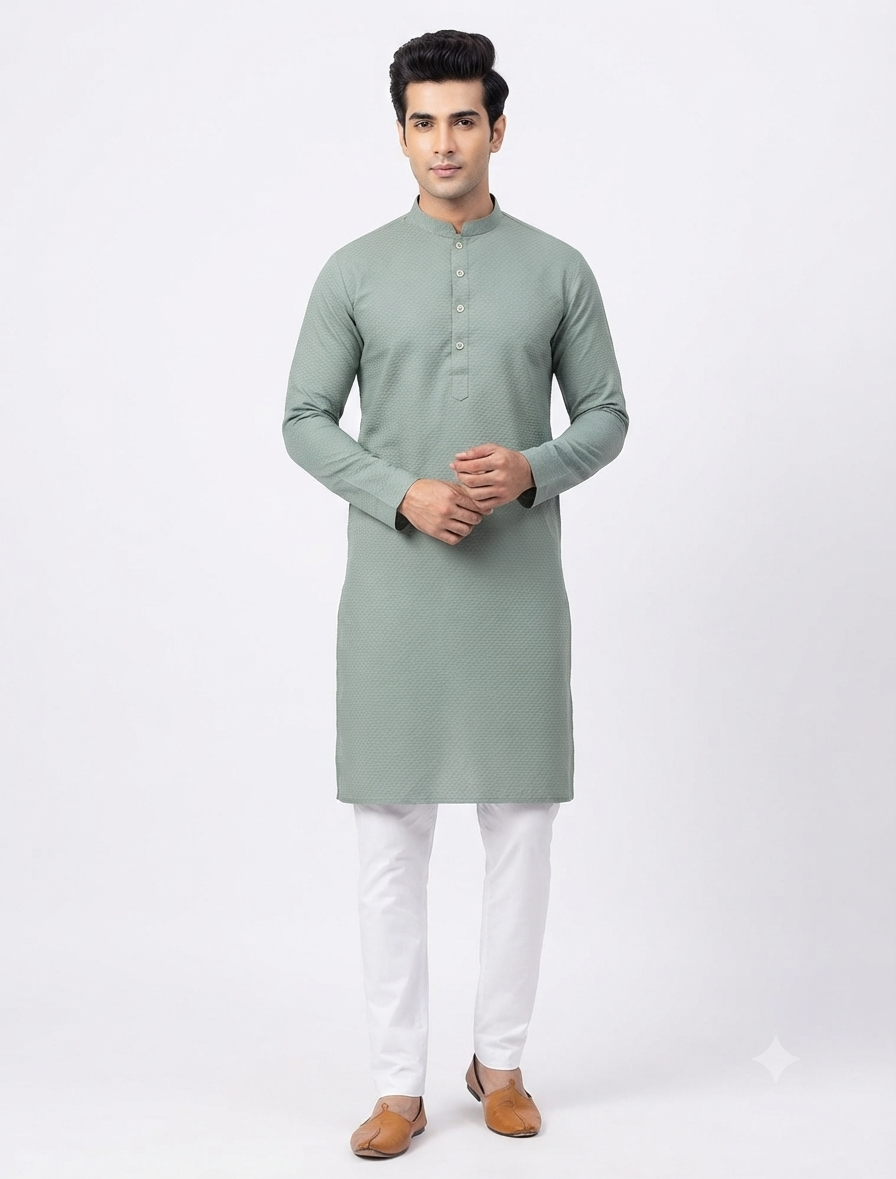 Men's Kurta Comet - Green