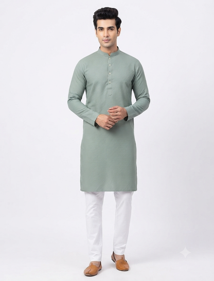 Men's Kurta Comet - Green