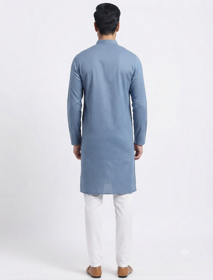 Men's Kurta Comet - Greyish blue