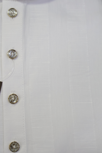 Men's White Kurta East Butta (101)