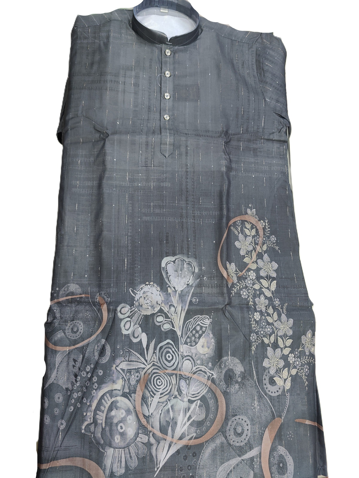 Men's Kurta FC 04 - Dark Grey