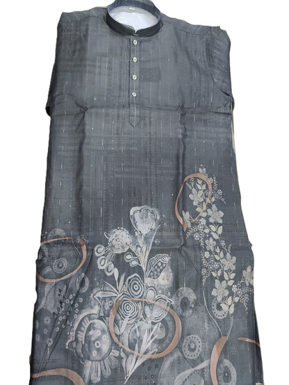 Men's Kurta FC 04 - Dark Grey