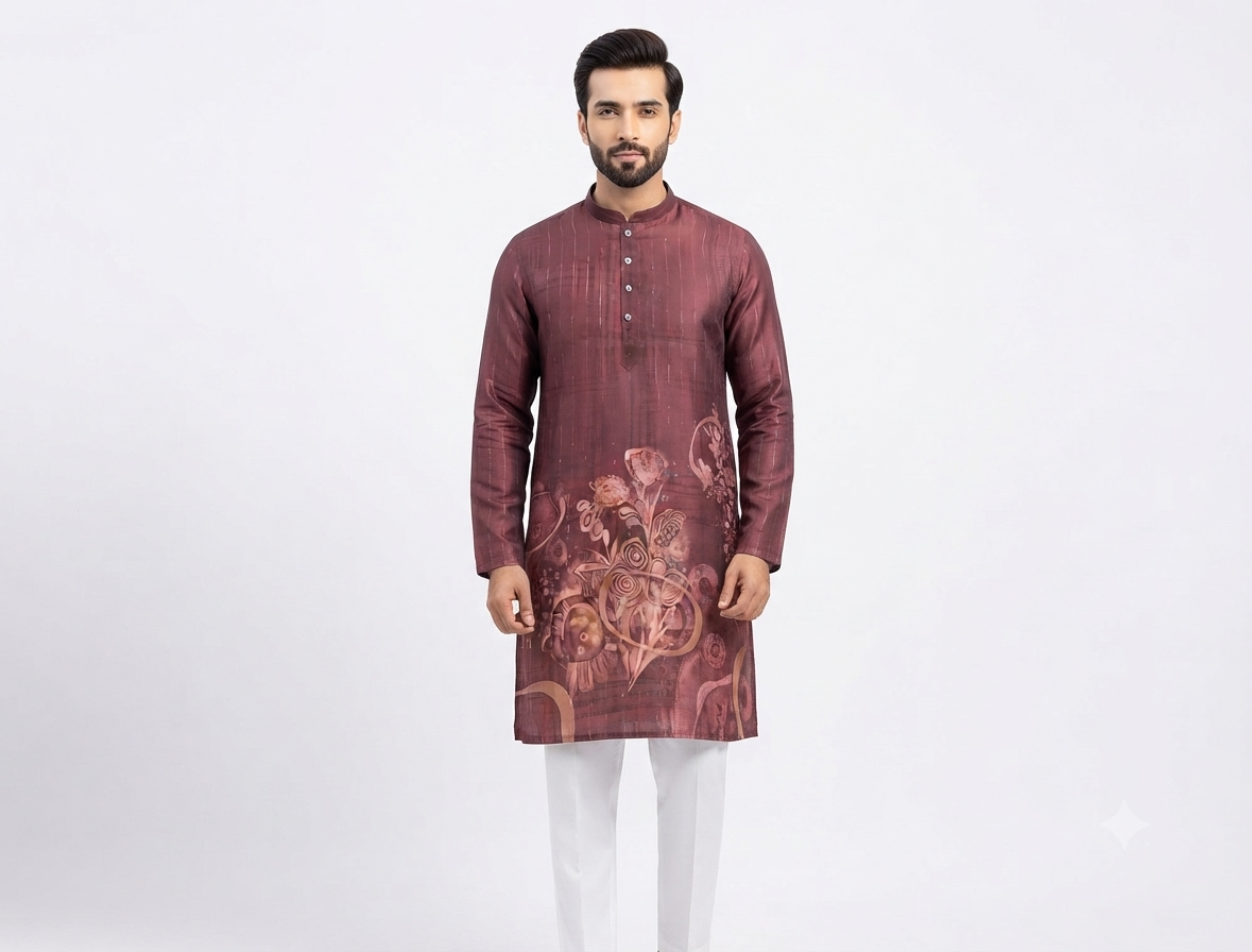 Men's Kurta FC 04 - Maron