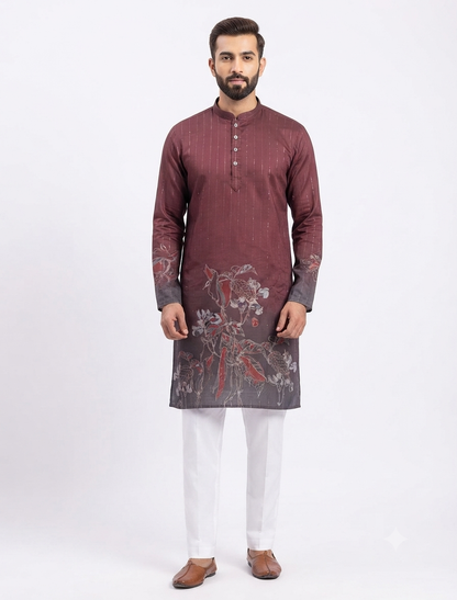Men's Kurta FC 04 - Wine