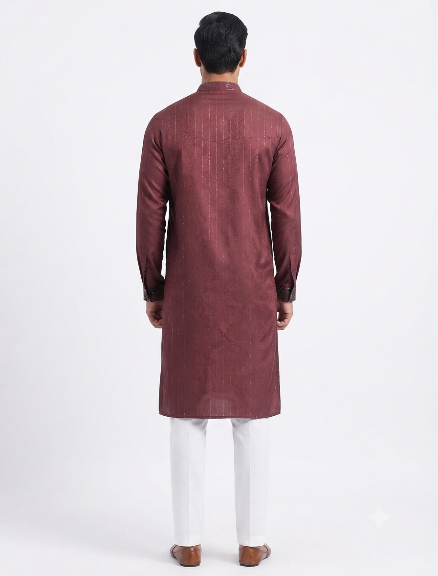 Men's Kurta FC 04 - Wine