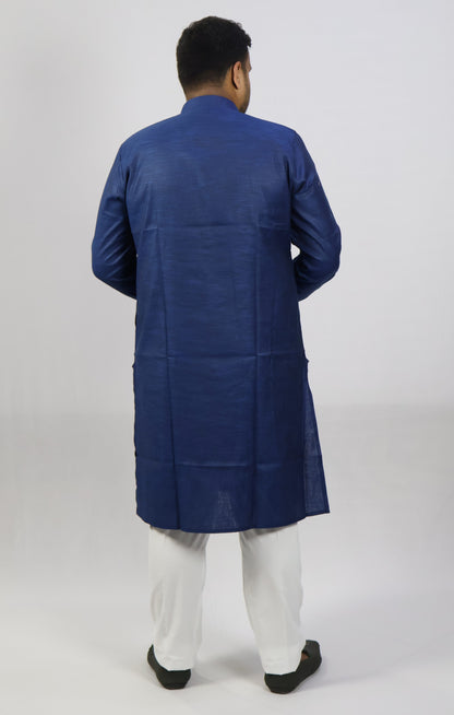 SPICY MEN'S KURTA NAVY BLUE