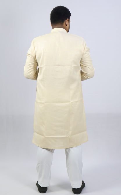 SPICY MEN'S KURTA CREAM