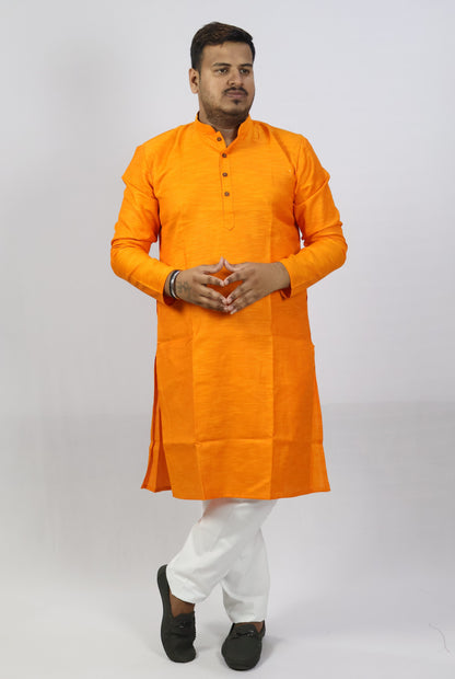 SPICY MEN'S KURTA ORANGE