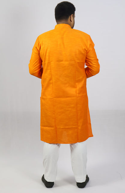 SPICY MEN'S KURTA ORANGE