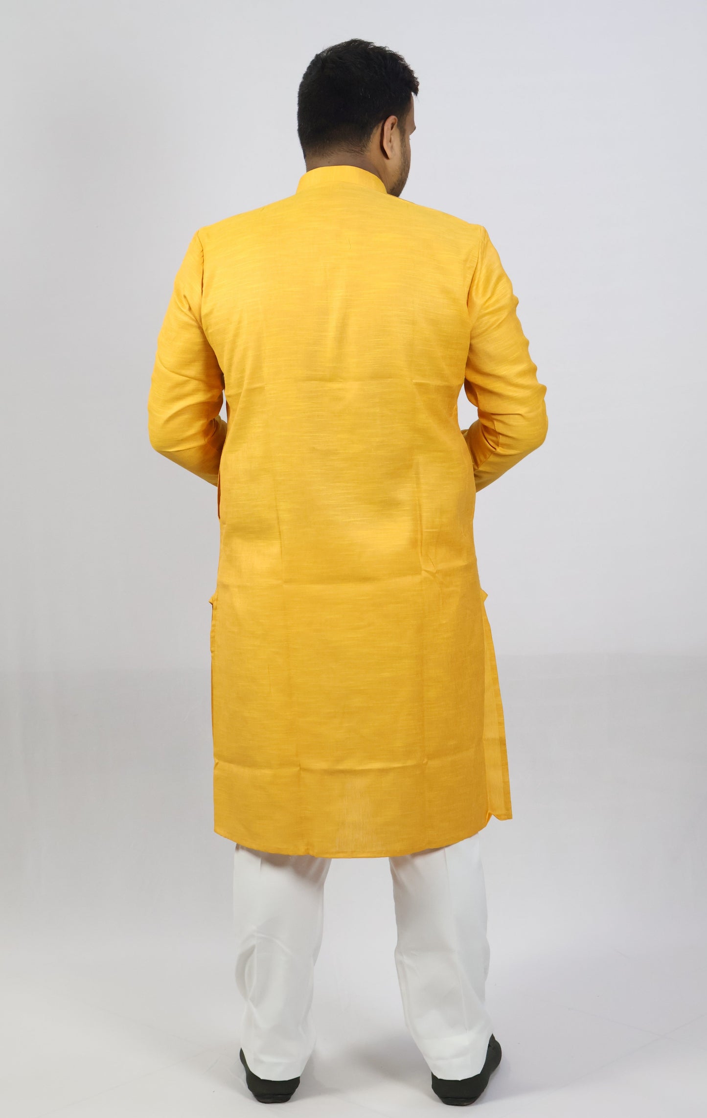 SPICY MEN'S KURTA MUSTARD YELLOW